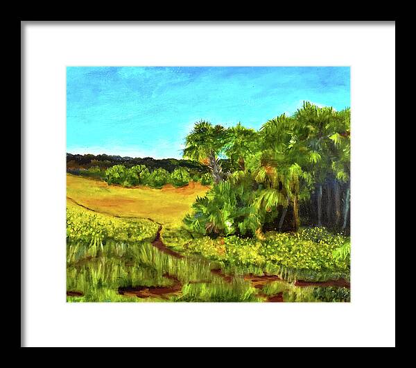 Florida Wildflowers, #1 - Framed Print