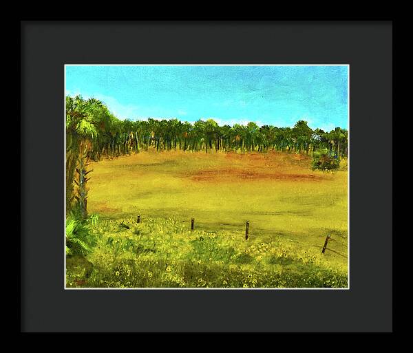 Florida Wildflowers, #2 - Framed Print