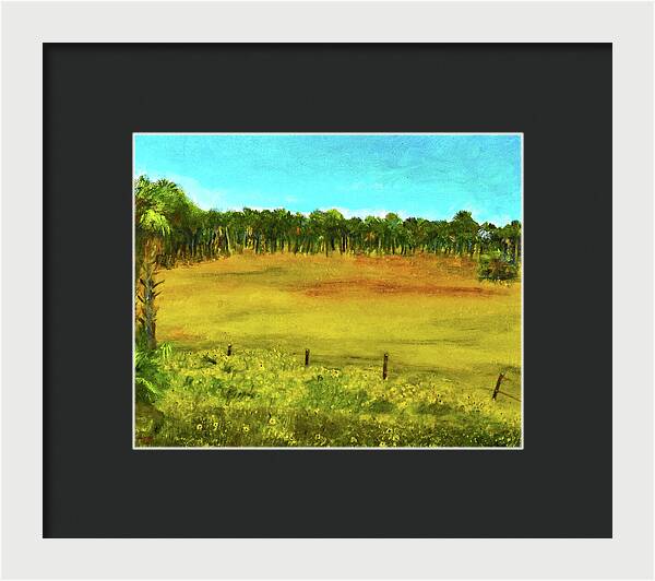 Florida Wildflowers, #2 - Framed Print
