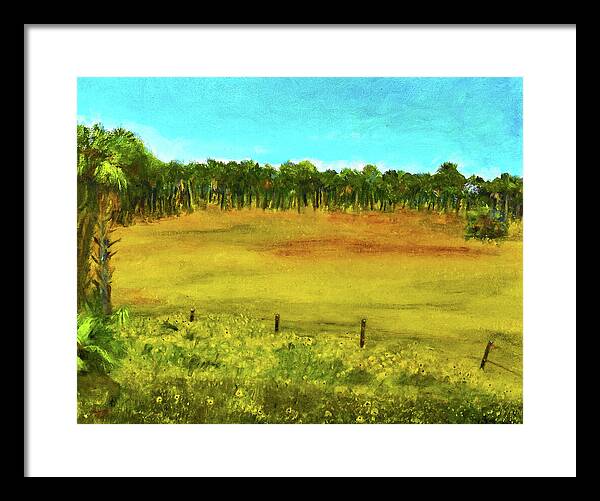 Florida Wildflowers, #2 - Framed Print