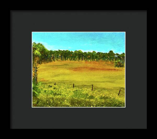 Florida Wildflowers, #2 - Framed Print