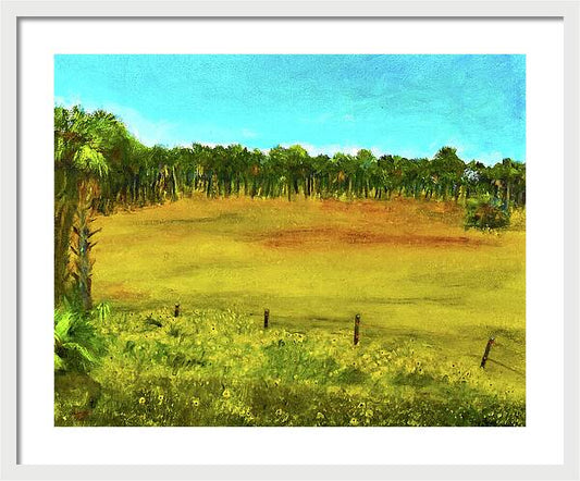 Florida Wildflowers, #2 - Framed Print