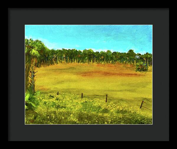 Florida Wildflowers, #2 - Framed Print