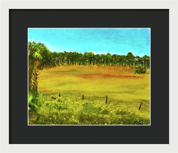 Florida Wildflowers, #2 - Framed Print