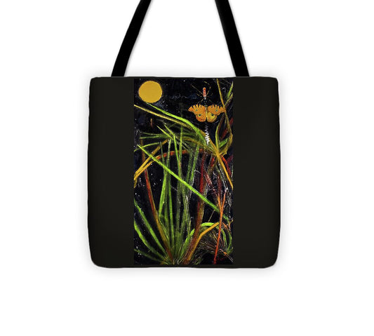 Harvest Moon - Spider signed, Drayton Island series - Tote Bag