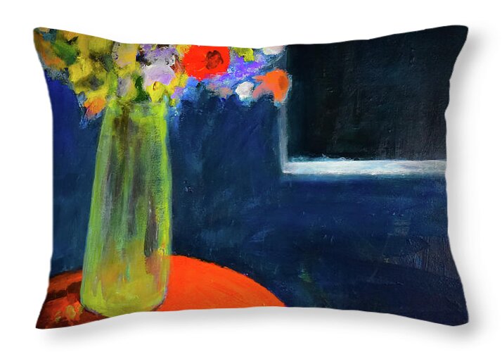 He Came in at Midnight - open window series - Throw Pillow