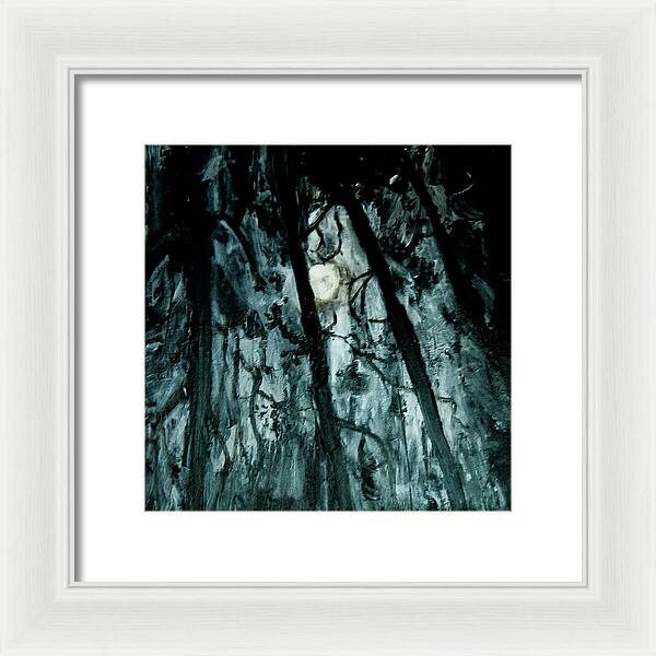 Moonlit Forest - Framed Print