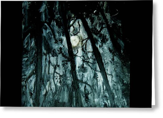 Moonlit Forest - Greeting Card