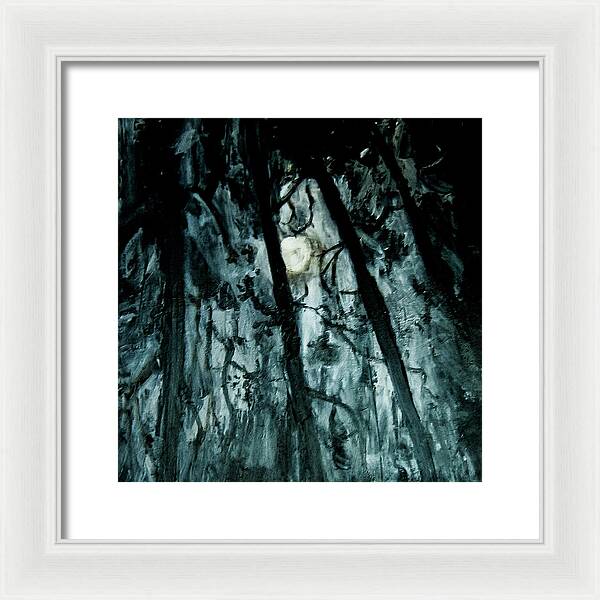 Moonlit Forest - Framed Print