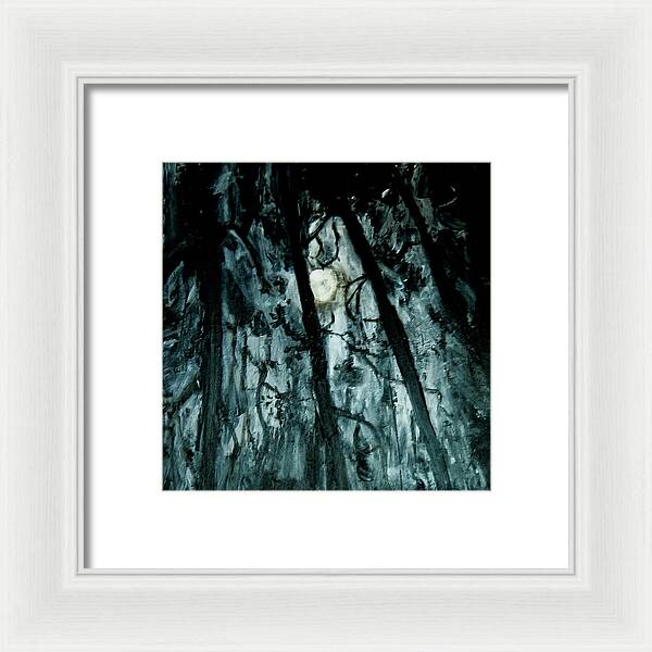 Moonlit Forest - Framed Print