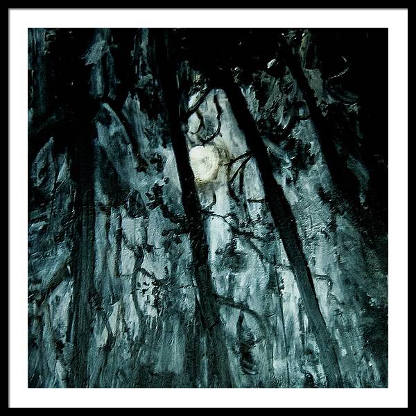 Moonlit Forest - Framed Print