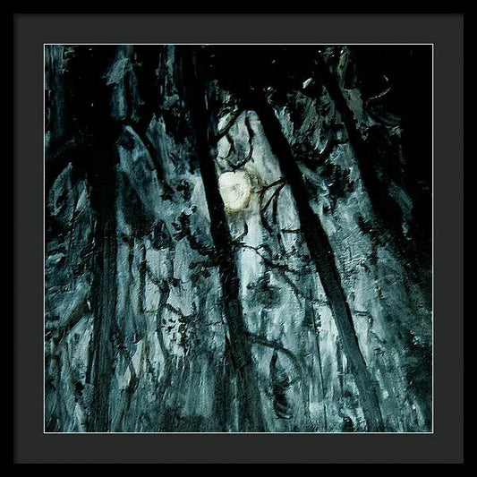 Moonlit Forest - Framed Print