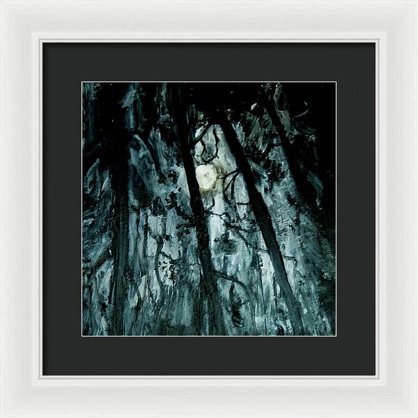 Moonlit Forest - Framed Print