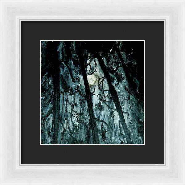 Moonlit Forest - Framed Print
