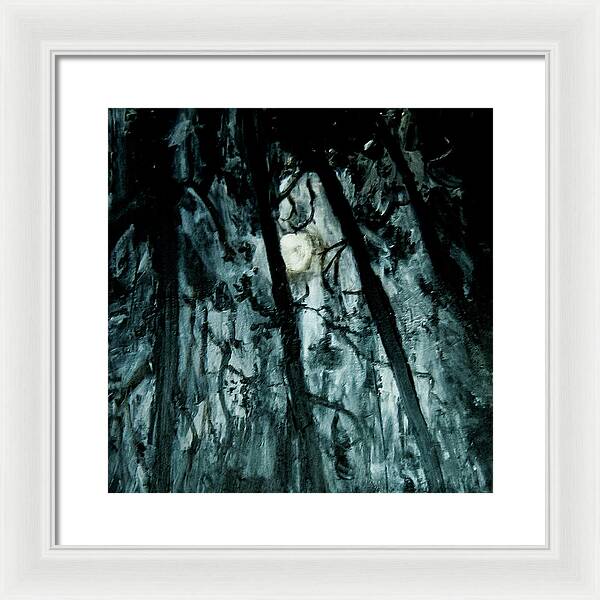 Moonlit Forest - Framed Print
