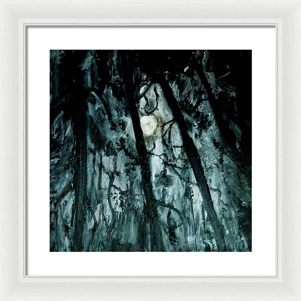 Moonlit Forest - Framed Print