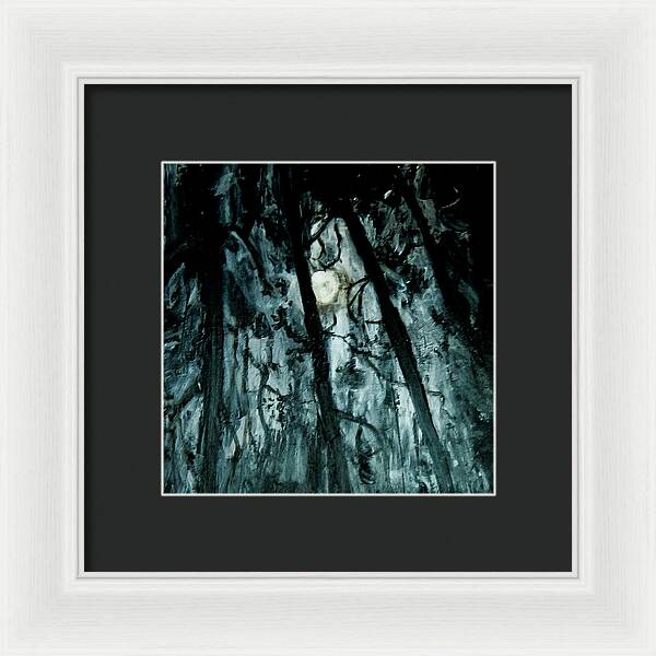 Moonlit Forest - Framed Print