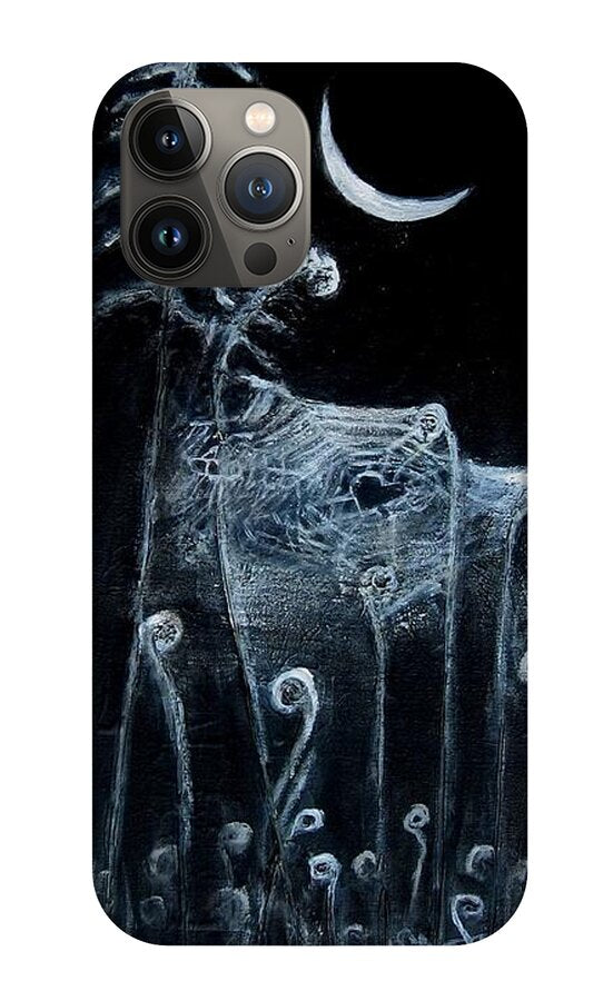 Love Note to the Moon spider spun - Phone Case