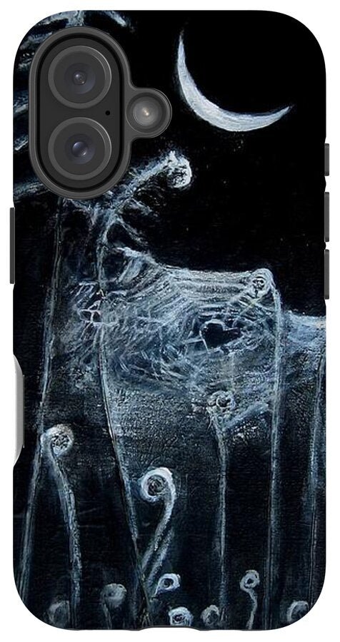 Love Note to the Moon spider spun - Phone Case