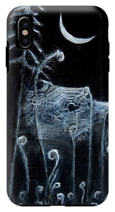 Love Note to the Moon spider spun - Phone Case