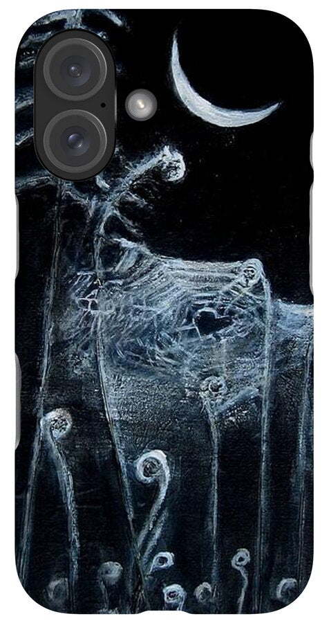 Love Note to the Moon spider spun - Phone Case