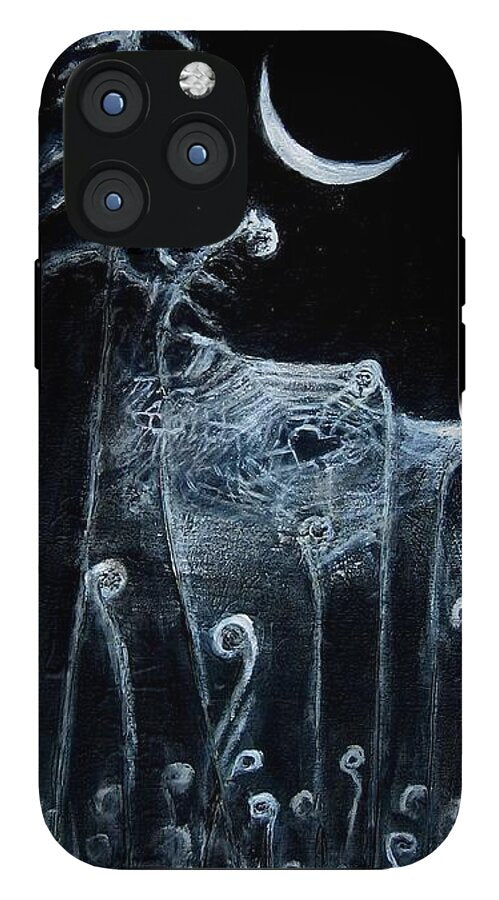 Love Note to the Moon spider spun - Phone Case