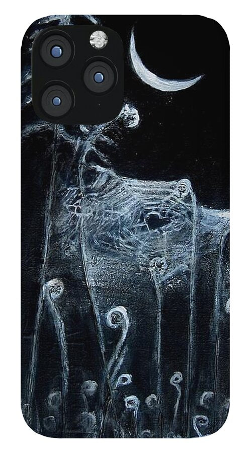 Love Note to the Moon spider spun - Phone Case