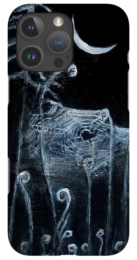 Love Note to the Moon spider spun - Phone Case