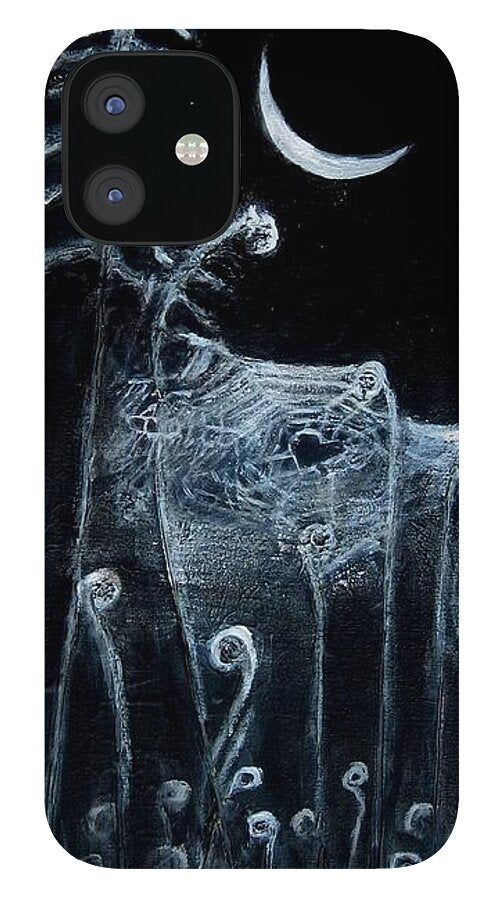 Love Note to the Moon spider spun - Phone Case