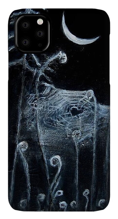 Love Note to the Moon spider spun - Phone Case
