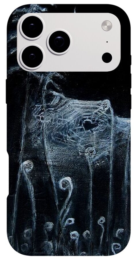 Love Note to the Moon spider spun - Phone Case