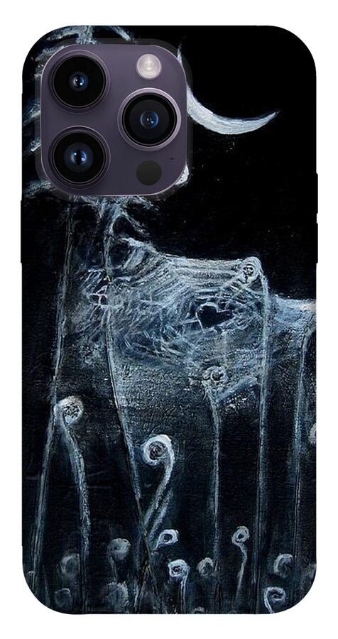 Love Note to the Moon spider spun - Phone Case