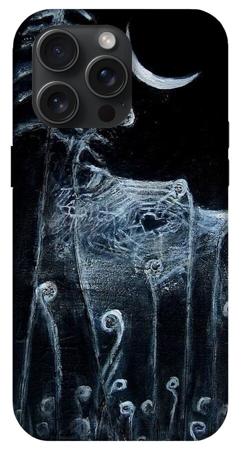 Love Note to the Moon spider spun - Phone Case