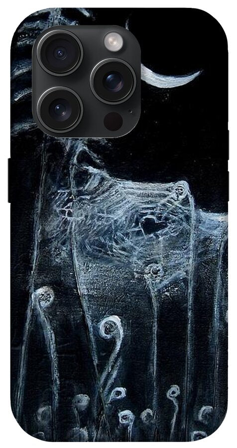 Love Note to the Moon spider spun - Phone Case