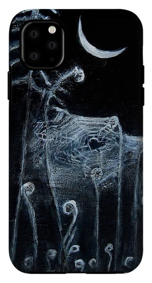 Love Note to the Moon spider spun - Phone Case