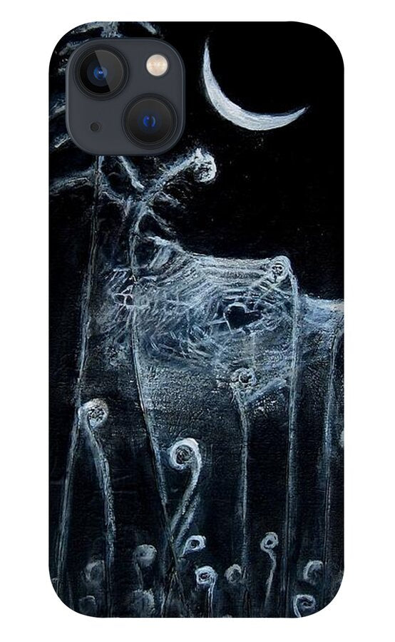 Love Note to the Moon spider spun - Phone Case