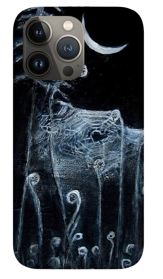 Love Note to the Moon spider spun - Phone Case