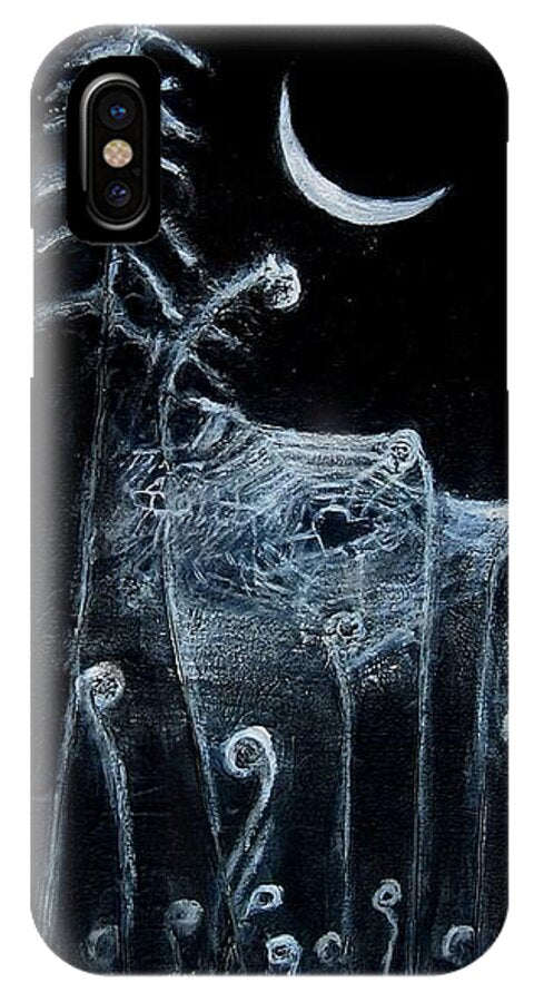 Love Note to the Moon spider spun - Phone Case
