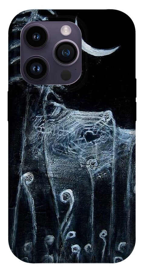 Love Note to the Moon spider spun - Phone Case