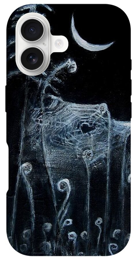 Love Note to the Moon spider spun - Phone Case