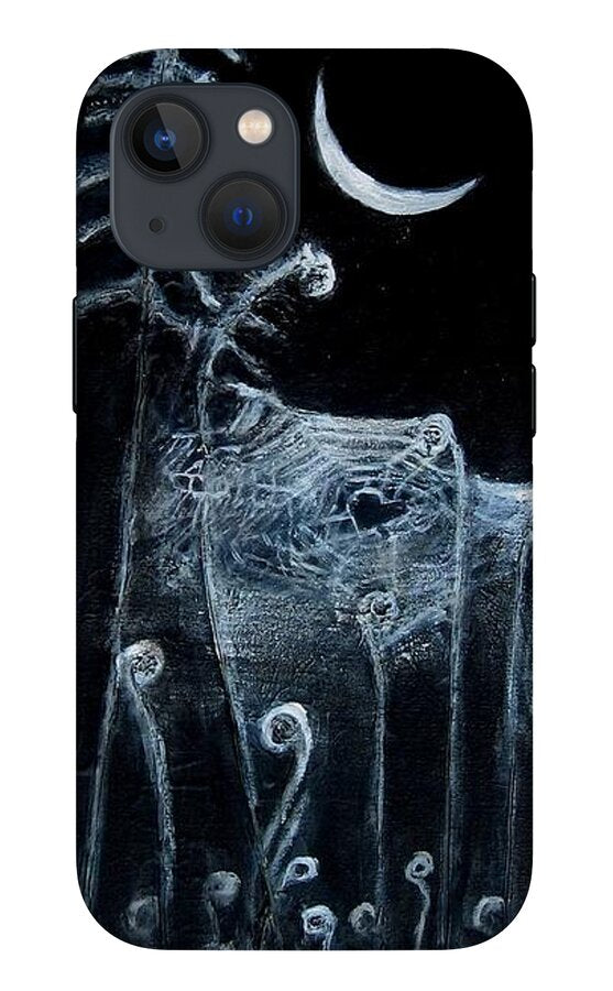 Love Note to the Moon spider spun - Phone Case