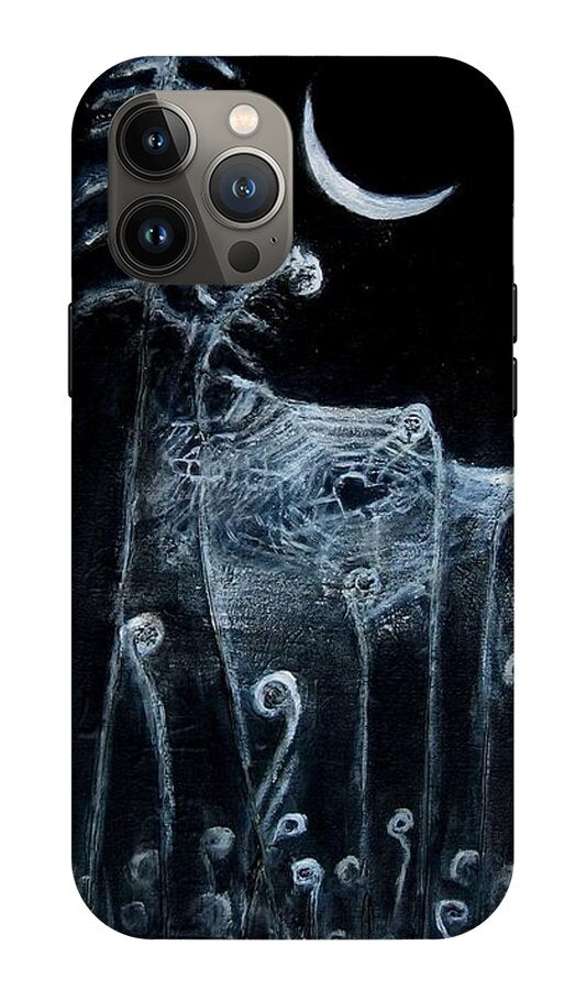 Love Note to the Moon spider spun - Phone Case
