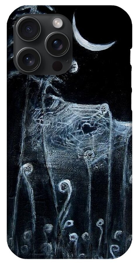 Love Note to the Moon spider spun - Phone Case