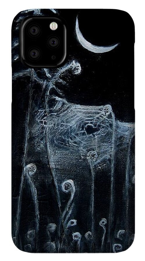 Love Note to the Moon spider spun - Phone Case