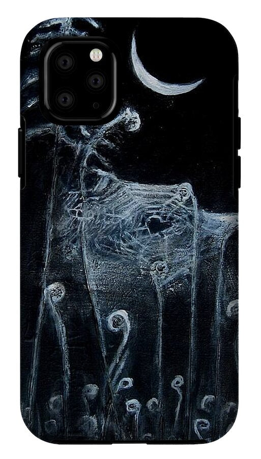 Love Note to the Moon spider spun - Phone Case