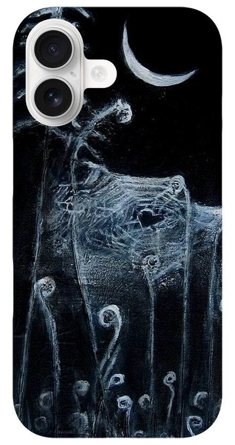 Love Note to the Moon spider spun - Phone Case