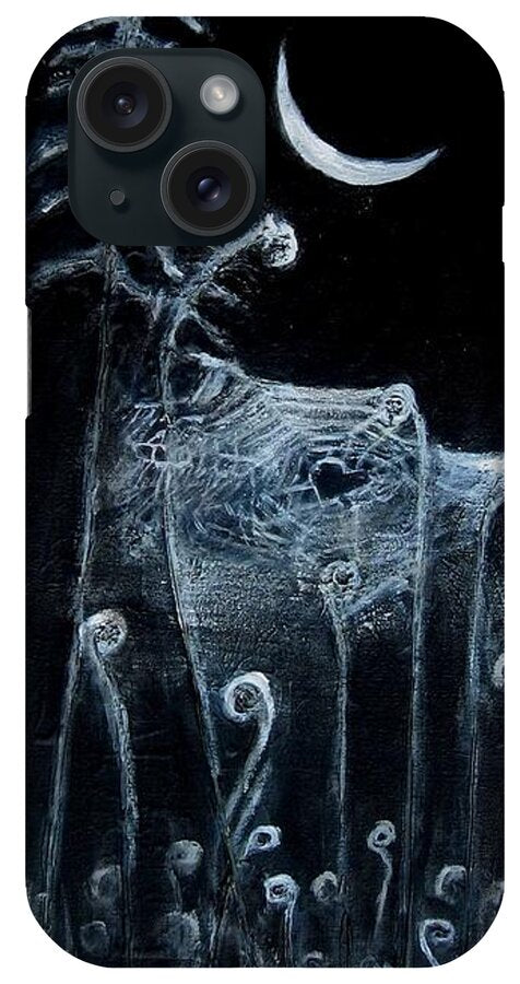 Love Note to the Moon spider spun - Phone Case