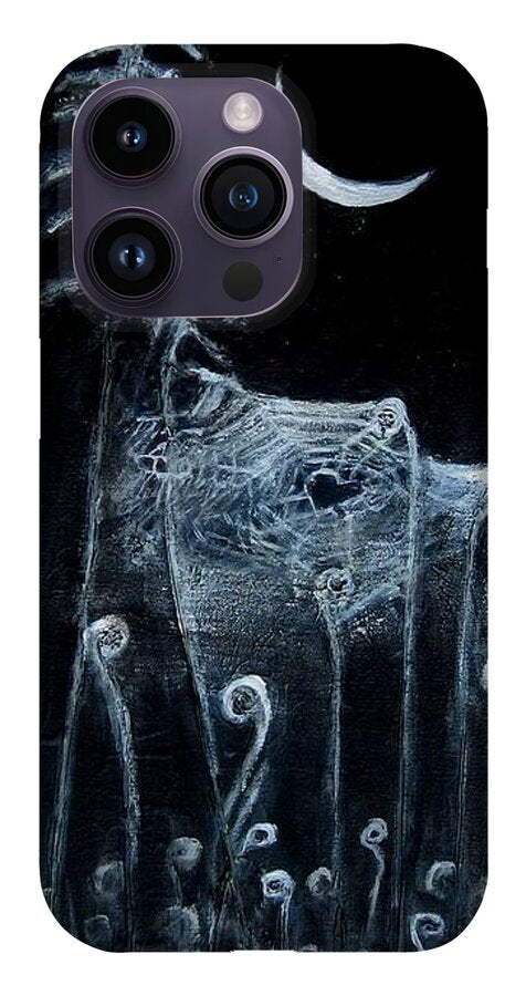 Love Note to the Moon spider spun - Phone Case