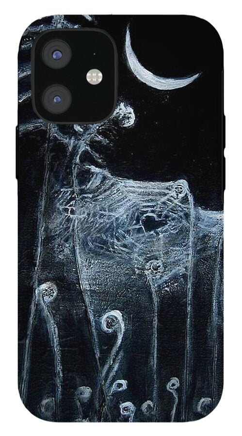 Love Note to the Moon spider spun - Phone Case