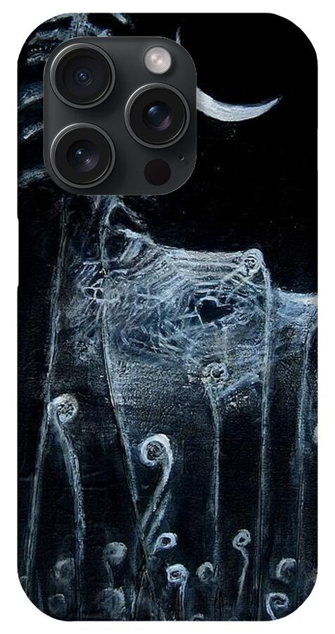 Love Note to the Moon spider spun - Phone Case